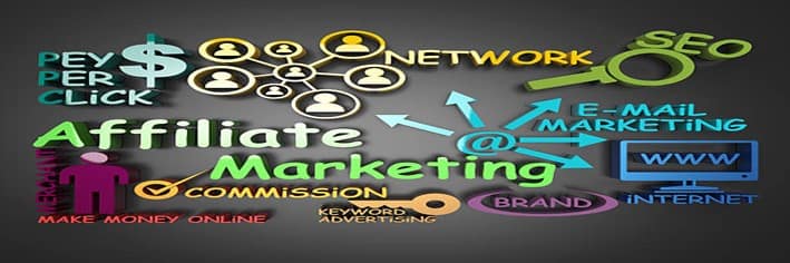 Affiliate-Marketing-What-Is-It-and-How-Does-It-Work-featured-image-200x600w-sign-with-affiliate-marketing-centre-and-various-arrows-pointing-off-make-xtra-money-online