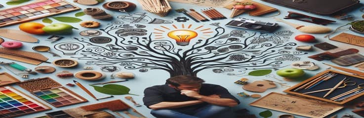 How-To-Choose-Profitable-Affiliate-Niches-featured-image-632x1950w-man-sat-on-floor-with-a-money-tree-and-light-bulb-above-him-with-a-variety-of-crafts-surrounding-him-make-xtra-money-online